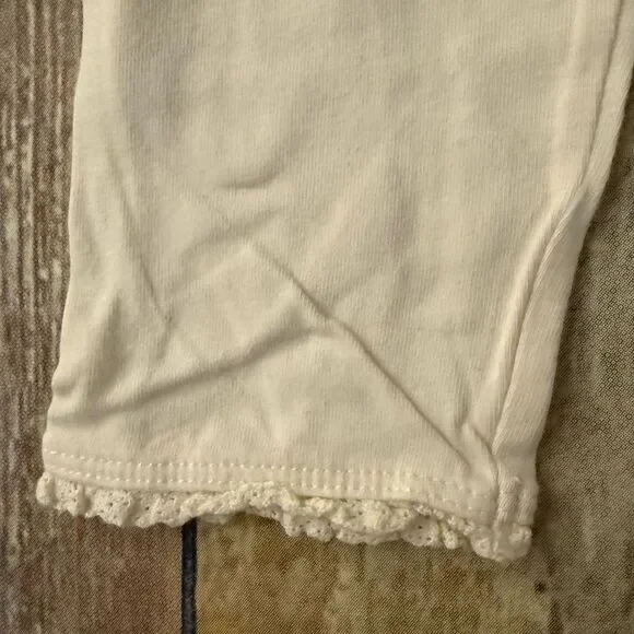 Kids Cream Leggings - Picture 2 of 3